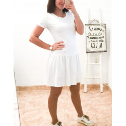 Vestido Básico Blanco