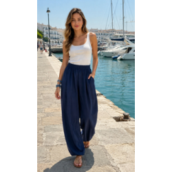 Pantalón Bombacho liso