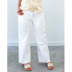 Pantalón Vaquero Blanco Malena