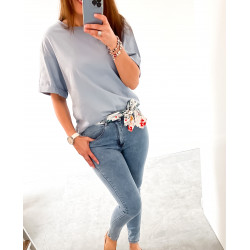 Pantalón Vaquero Pañuelo