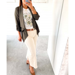 Pantalón Beige (Con cinturón)